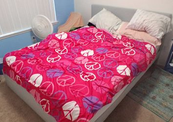 Full Size IKEA BED with Or Without Mattress