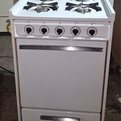 20" Apartment Size Gas Stove , No Electricity Needeed It 