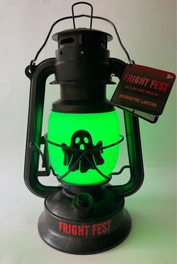 Six Flags Magic Mountain Fright Fest Interactive Lantern Souvenir