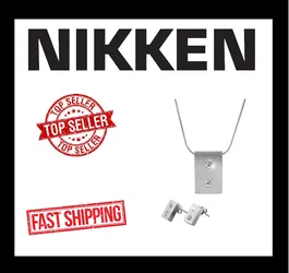 Nikken HOSHI Earrings & Pendant with necklace set Item # 19230 & 19229 Elegant