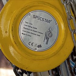 1 ton hoist