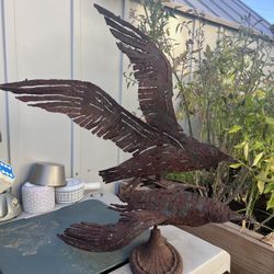 Vintage Cast Iron Eagle 