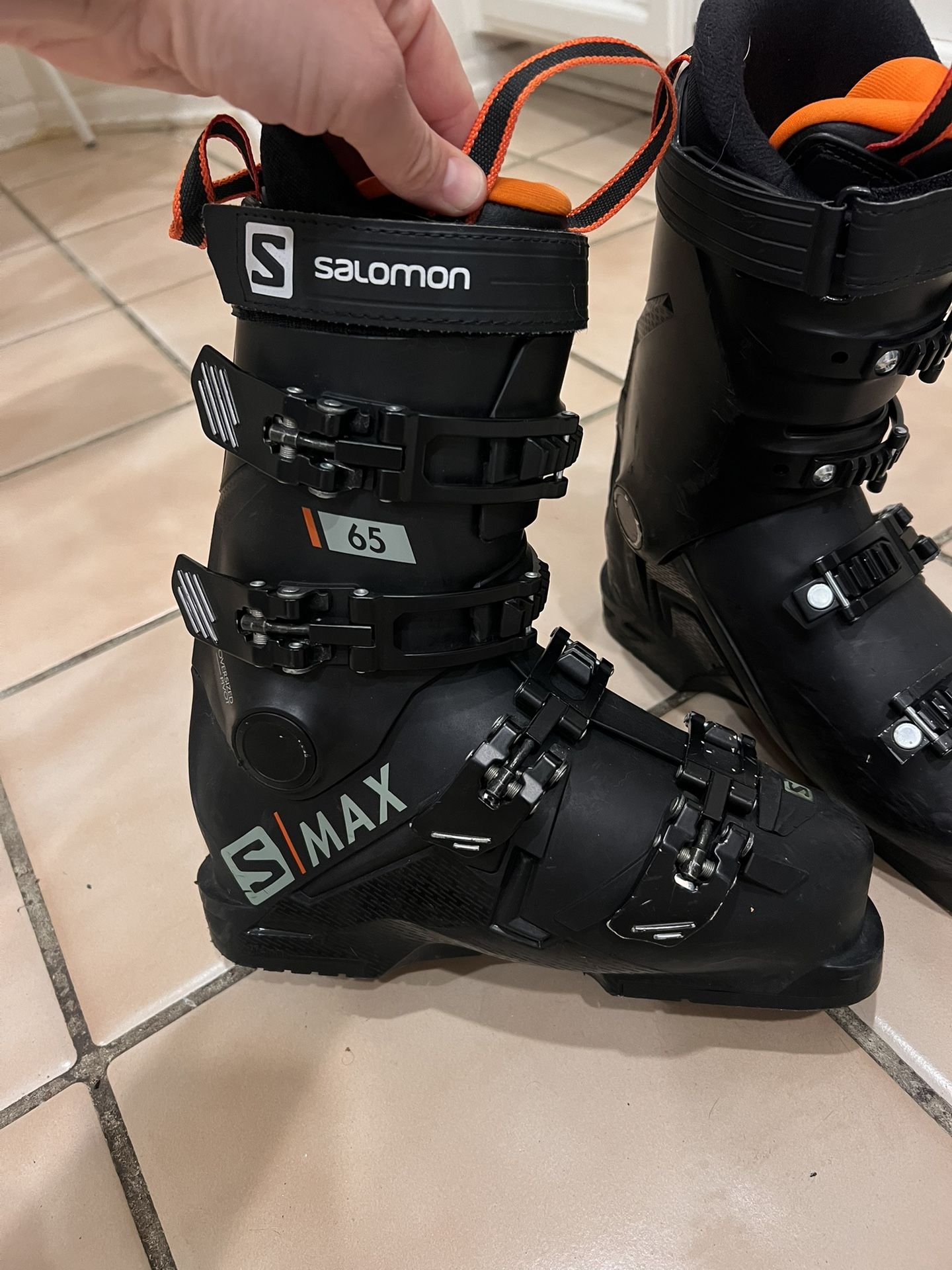 Salomon S/MAX 65 Jr Boots – Size 23.5