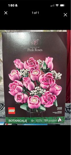 LEGO Botanicals Bouquet of Pink Roses (UNOPENED)