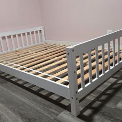 Wooden Full Size Bed Frame