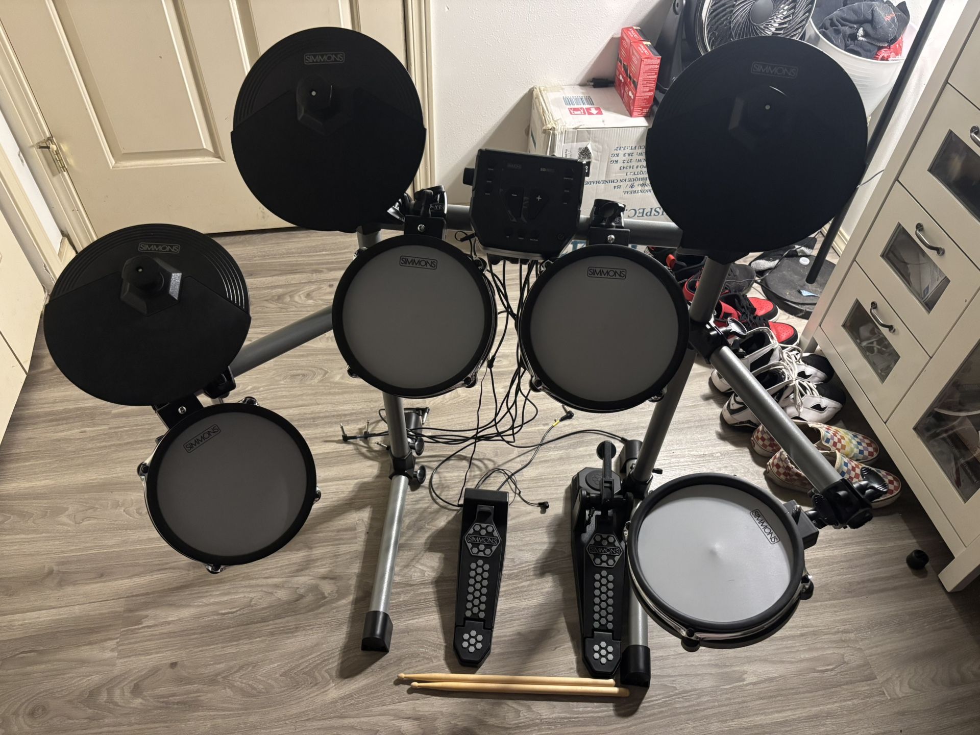 Simmons Electronic Drum Set