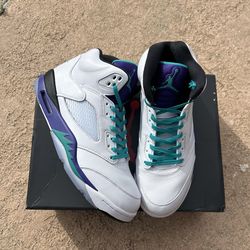 Grape Jordan 5s Size 10.5