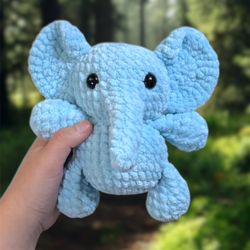Crochet Elephant Plushie
