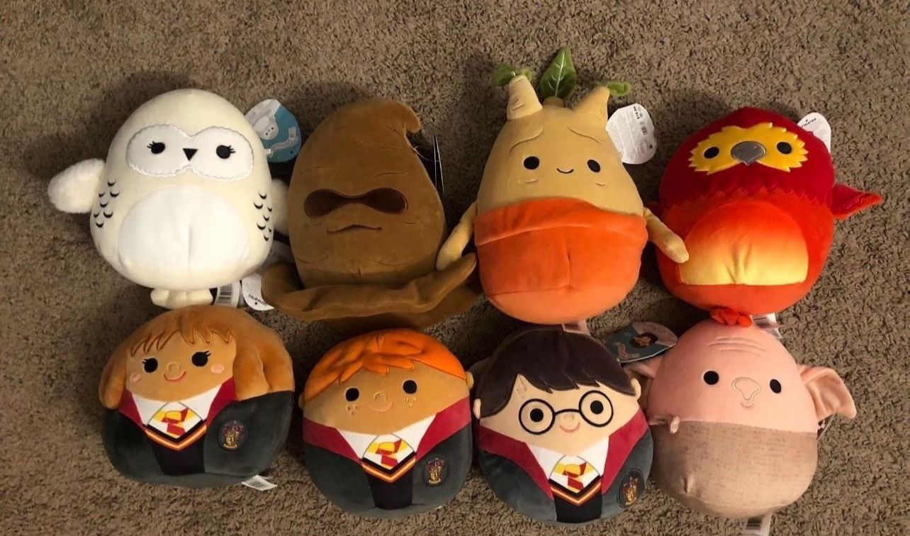 Harry Potter Squishmellow Lot Of 8