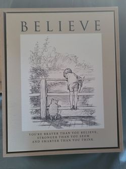 Pooh hanging picture