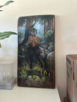 Greek Satyr Painting