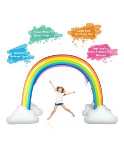 New ✅️Large Inflatable Rainbow Sprinkler