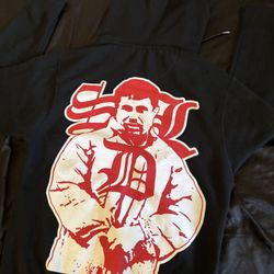 SDL/skysdalimit Red black hoodie