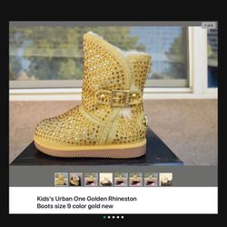 Kids boots size 9 $35