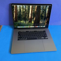 Apple MacBook Pro 16” Touch Bar (2019 model) Intel i7 processor 16GB Memory 512GB storage (powerhouse-work station) 
