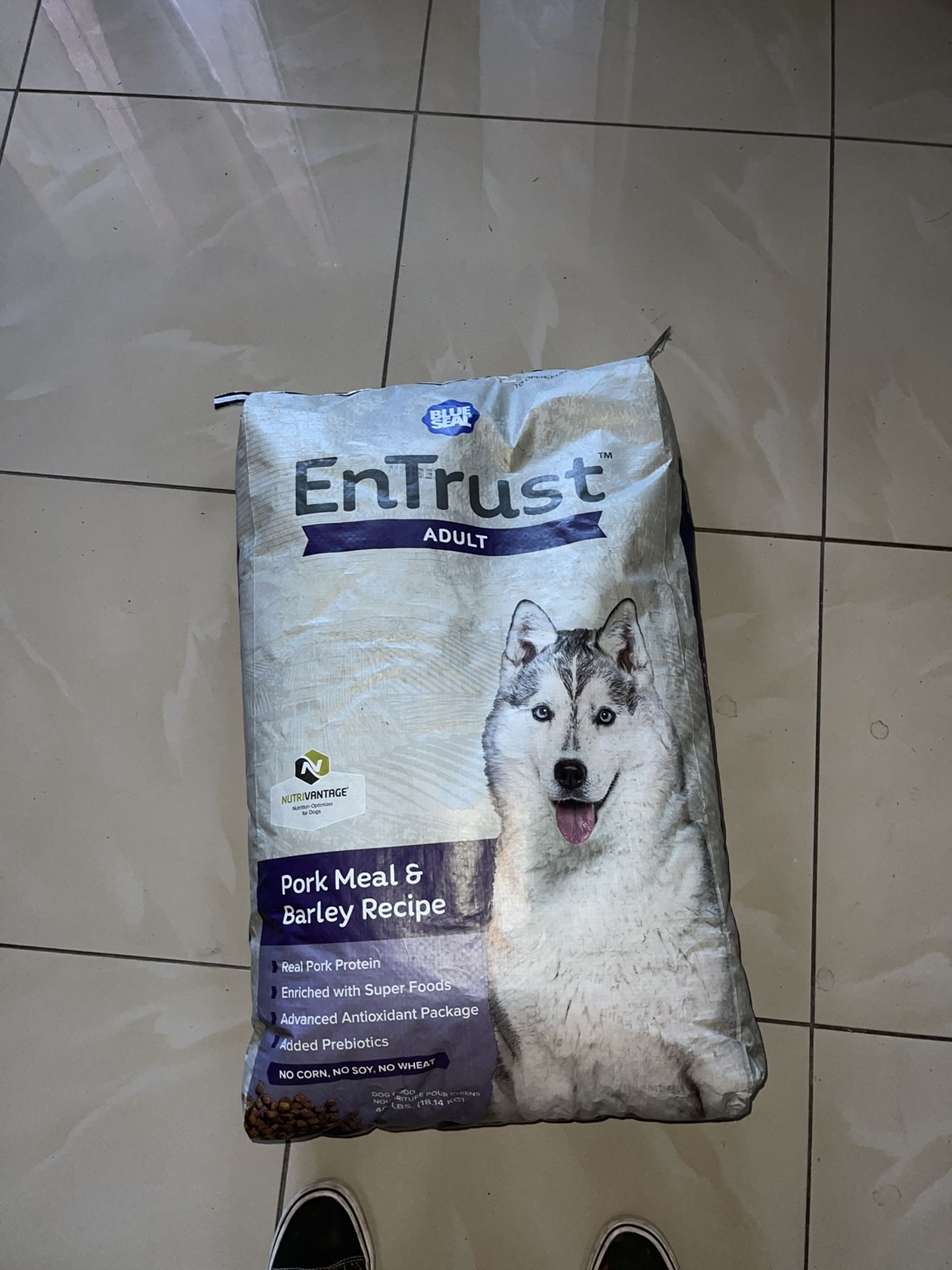 Entrust Dog Food