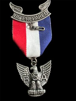 Boy Scout medal 1980. Vintage, collectible