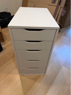 IKEA ALEX Drawer Unit – White – Great Condition