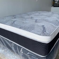 Full Euro Bamboo Pillow Top Mattress!