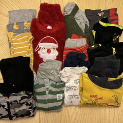 19 Piece Boys Winter 12 Month Clothing 