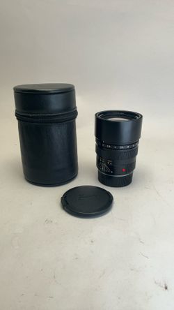 Leica M 90mm Summicron With Leather case (MINT)