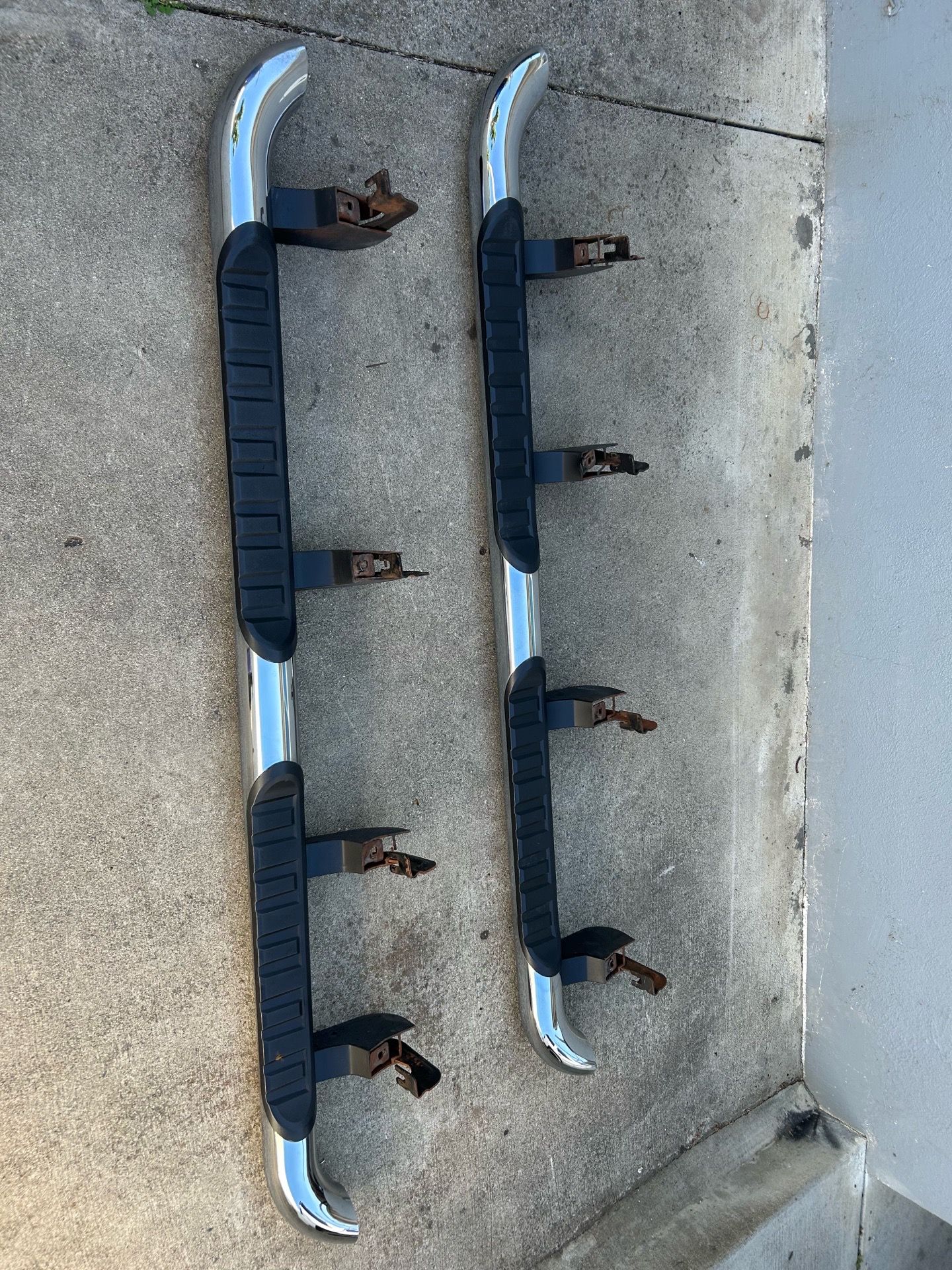 Silverado side steps/running boards