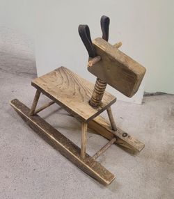 Vintage, Primitive Toddler's Rocking Horse