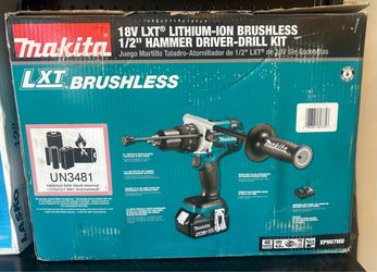 Makita 18V LXT Brushless Hammer Driver-Drill Kit XPH07MB