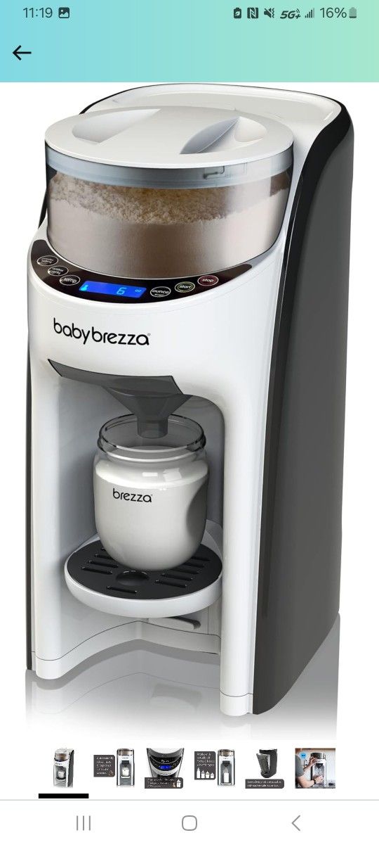 Baby Brezza Advanced Pro Formula Mixer