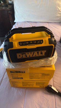 New 20V MAX Cordless Bluetooth Speaker (Tool Only