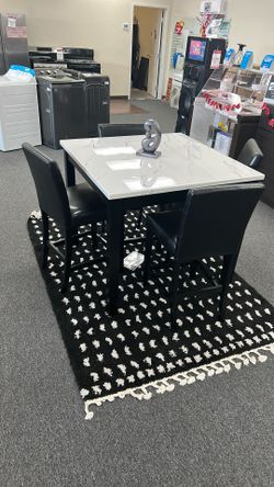 dinning set 4 chairs