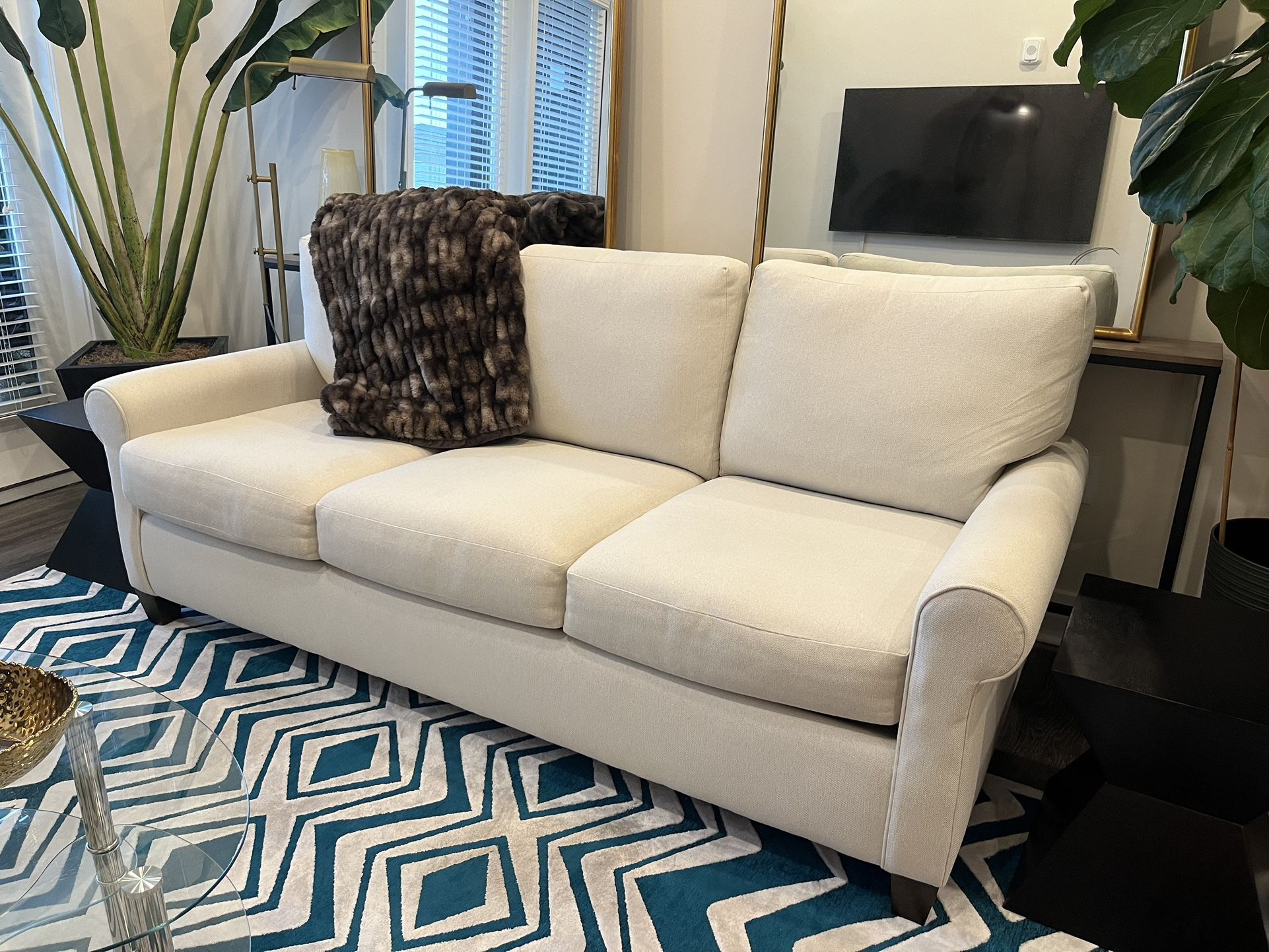 Price Drop - Like New Bassett Sofa