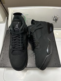New Jordan 4 Black CAT sizes 7, 9, 14 No Trades!