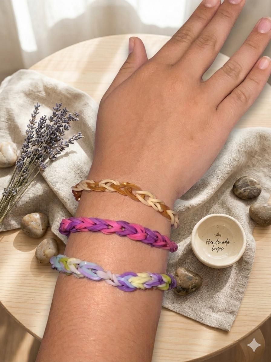 Bracelets-Hand made & Help to Childs.