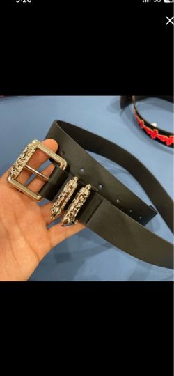Chrome Hearts Black Leather