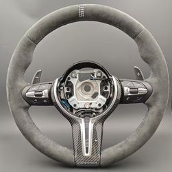 BMW, F Style CS Steering Wheel , Have all Different Color Ways . Carbon Fiber , Forged Carbon , Any BMW And Audi , Mopar ETC .