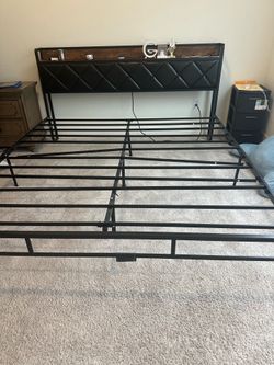 Free Cal King metal bed frame