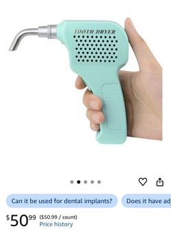 Tooth gem dryer