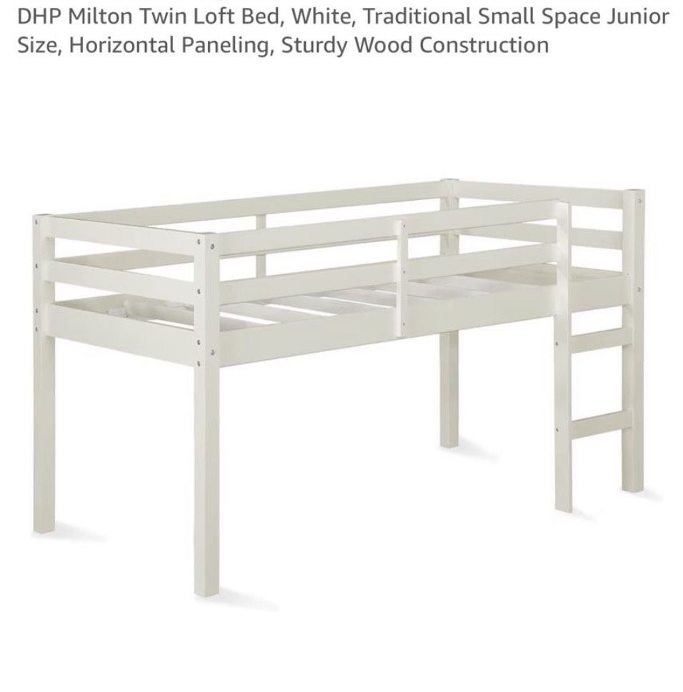 Twin Semi-loft Bed Frame 