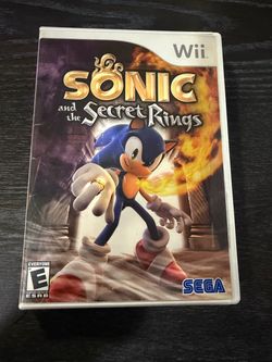 Nintendo Wii Sonic And The Secret Rings