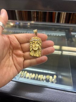 14k Jesus face pendent 20.1g