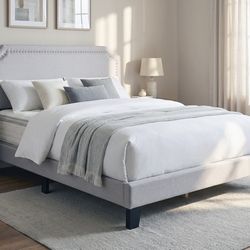 Queen Bed Frame - Matress Included 