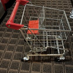Melissa and Doug Metal mini shopping cart