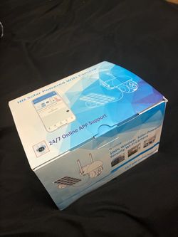 HD Solar Powered WiFi Security Camera