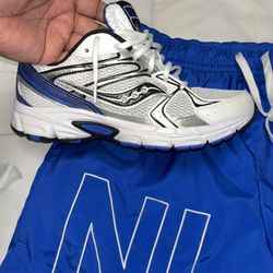 Saucony Men Size 8.5 Nike Shorts, Size Medium Men Both For $100