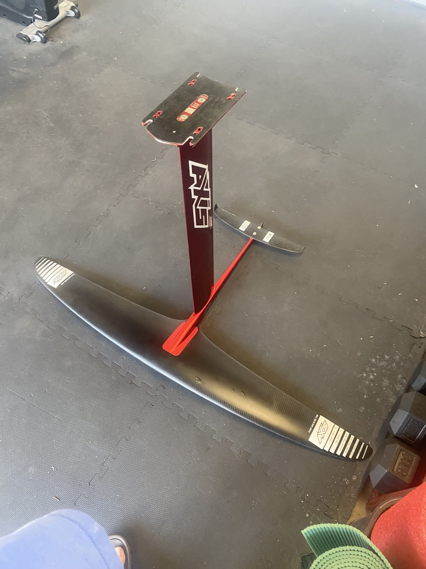 Axis Foil Setup