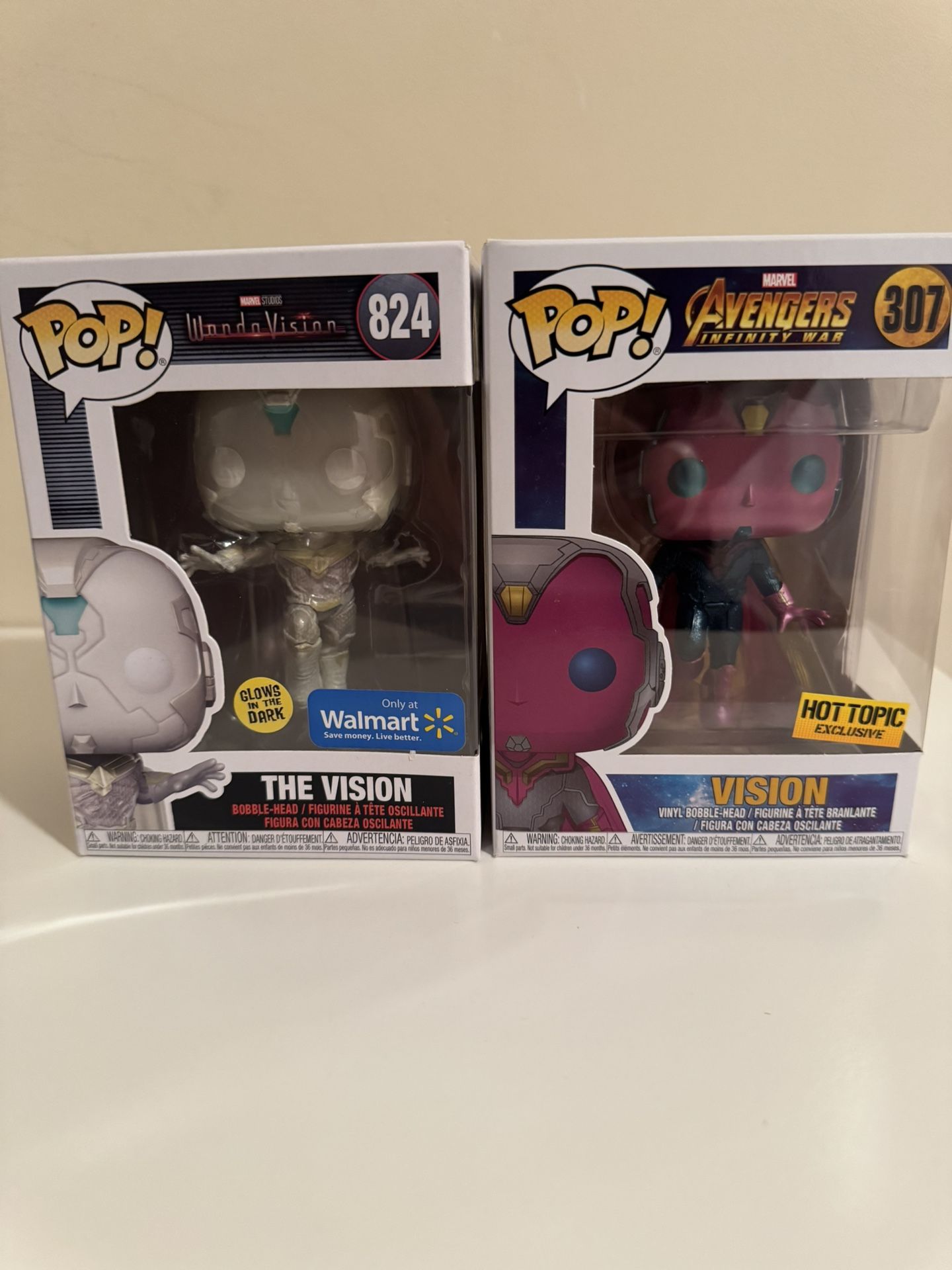 Funko Pop MCU Vision Bundle