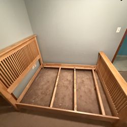 Wood Bed Frame