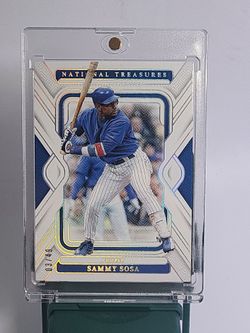 Sammy Sosa National Treasures Baseball Card 03/49