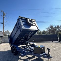 Dump Trailer 8x12x4 Heavy Duty